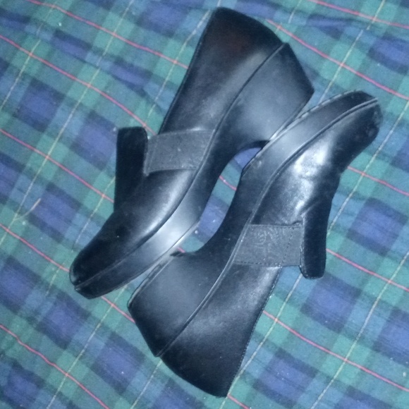 Dansko - Black - Leather - Clog Style - Non-Slip Shoes - Size lg 8.5/sm 9/EU39 - Picture 3 of 11